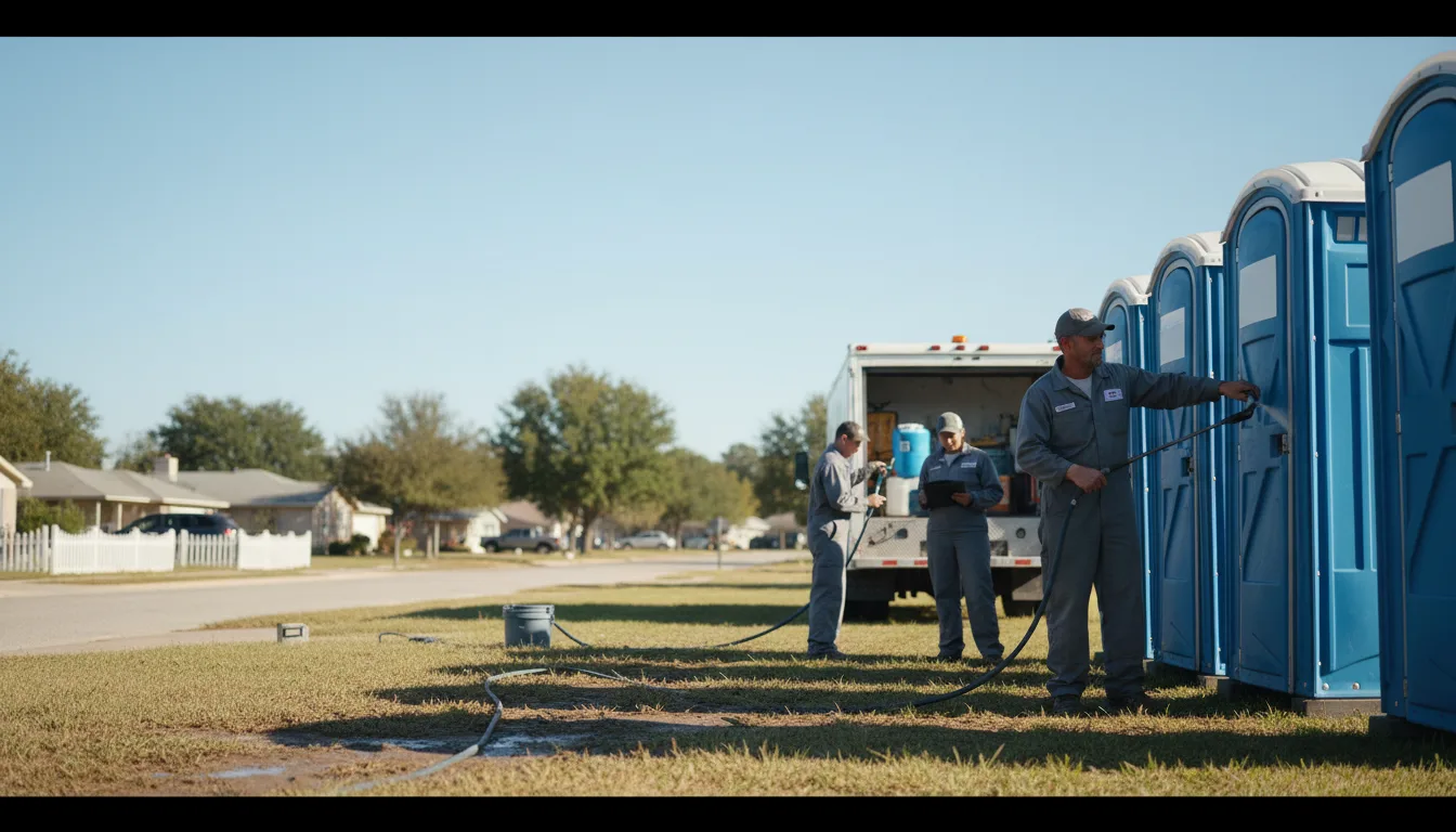 Long-Term Portable Toilet Rental in Van Horn, TX near me